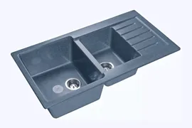 Кухонная мойка GranFest Practic GF-P980KL 98 см графит
