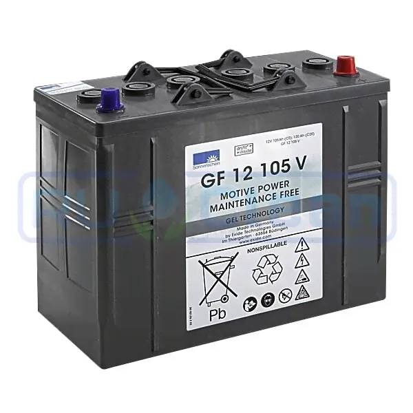 Тяговый аккумулятор Sonnenschein GF 12 076 H (76Ач, GEL)-2