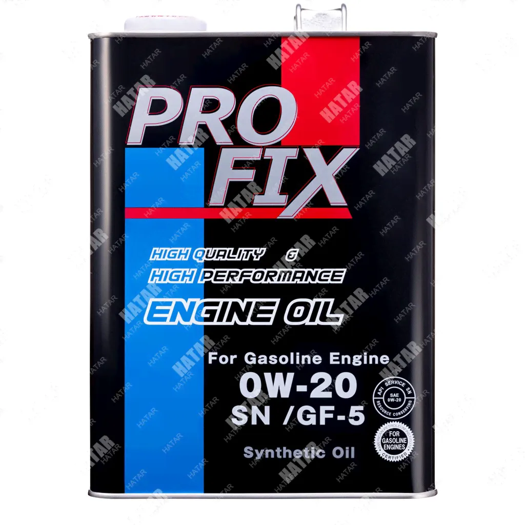 PROFIX 0w20 моторное масло синтетическое sp/gf-6a 4л SP0W20C