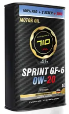 Масло моторное PARTNUMBER 710 Sprint GF-6 0W-20 1л
