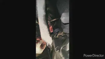 Замена передней подушки двигателя MAZDA PREMACY 2004, 4WD.