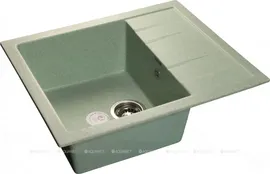 Кухонная мойка GranFest Quadro GF-Q650L салатовый