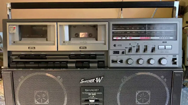 Sharp GF-888, радиоприем далеко от столицы, в помещении.