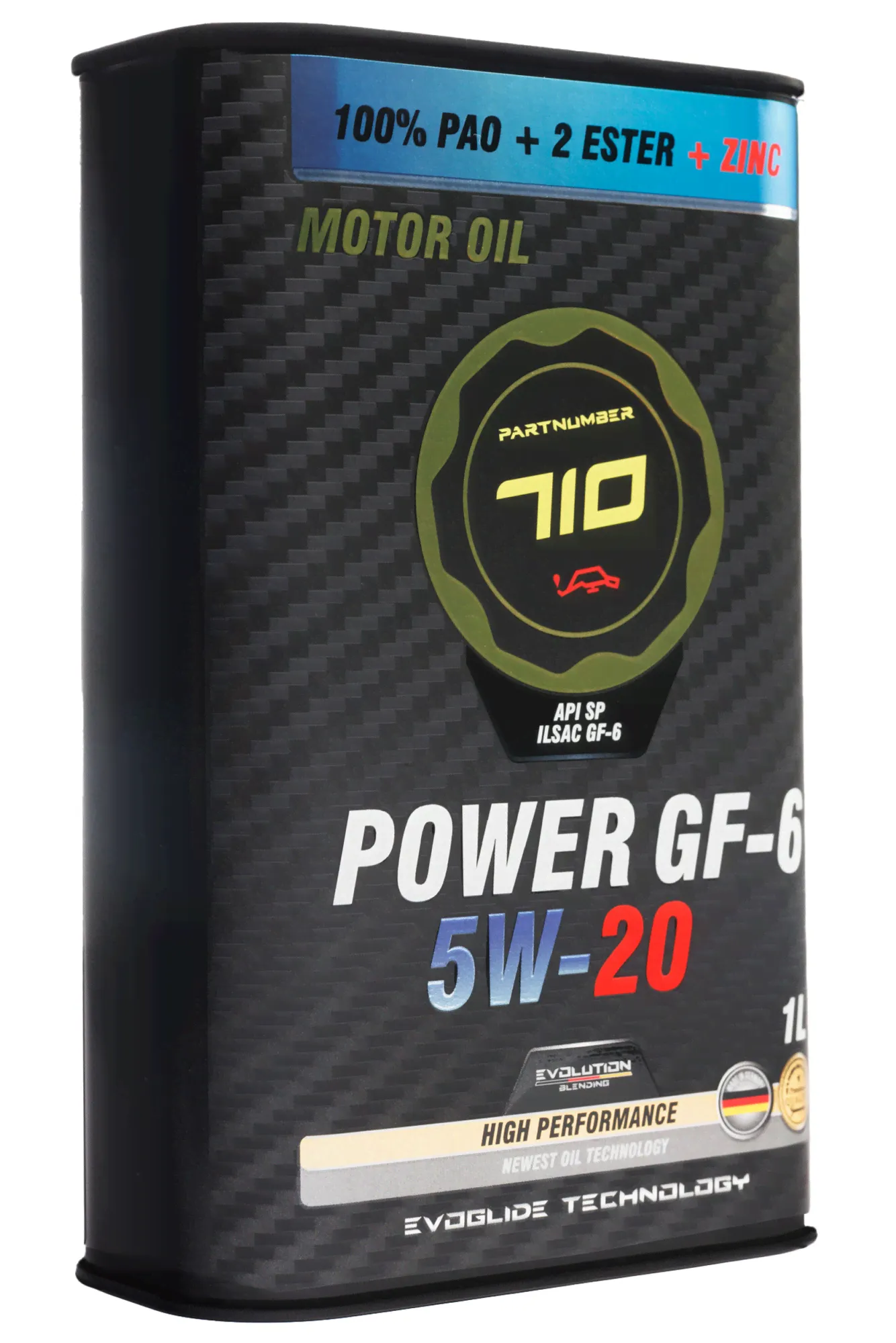 Масло моторное PARTNUMBER 710 Power GF-6 5W20-0