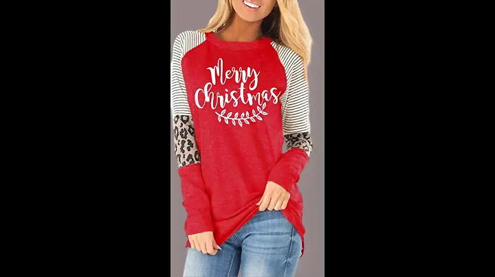 Fronage Womens Leopard Print Tops Long Sleeve Casual Loose Fit Shirts Color Block Tunics