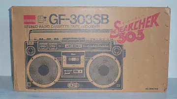 SHARP GF-303SB Stereo Radio Cassette Recorder