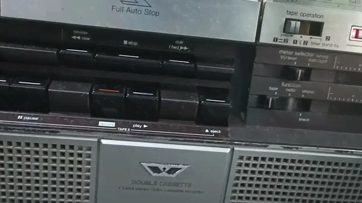 test boombox sharp gf-555