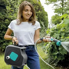 Катушка для шланга GF GF80285628 AQUABAG STYLE механическая в комплекте со шлангом 9 мм 11,5 м
