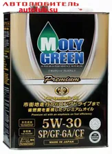 0470170 MOLYGREEN Масло моторное MolyGreen Premium SP/GF-6A/CF 5w-30 4л