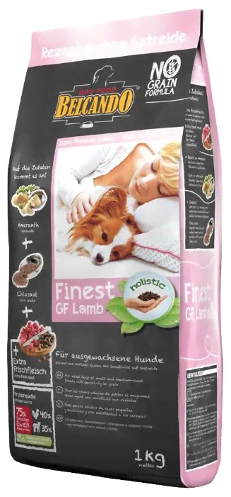 Корм для собак Belcando Finest GF Lamb для собак мелких и средних пород чувствительных к зерну (1 кг)-1