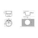 Кухонная мойка GranFest Rondo GF-R520 графит