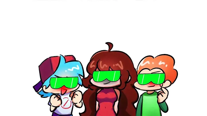 FNF rule 34 | Green glasses meme | Bf x GF and Pico | Meme Friday Night Funkin | FNF Animation