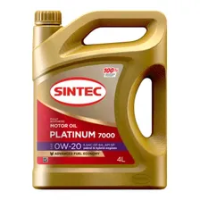 Масло моторное SINTEC PLATINUM 7000 0W-20 GF-6A (4л) 600163