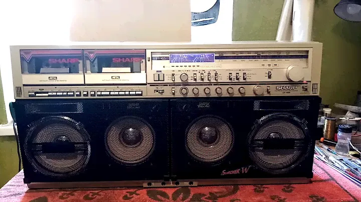 SHARP GF-1000. апгрейд  vs. SHARP GF-999...Мой....Сравнение звучания