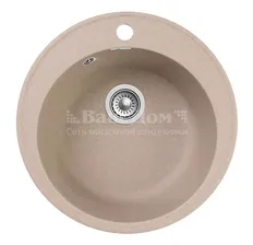 Мойка кухонная GranFest Quarz GF-Z08 (d 480) песочный