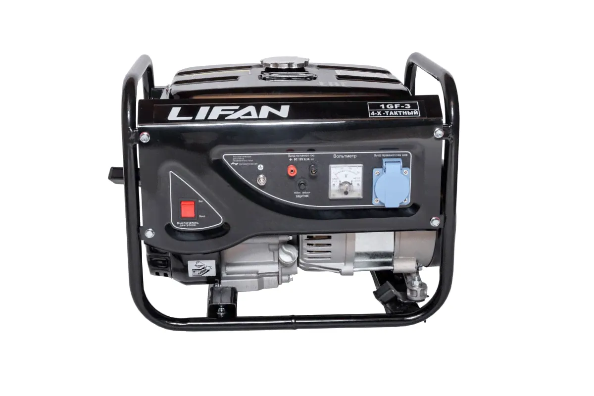 Бензиновый генератор Lifan 1 GF-3 (1500) (1.2 кВт)
