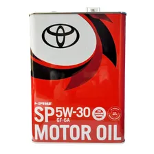 Масло моторное Toyota 0888013705 Motor Oil SP/GF-6A 5W30 4L