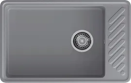 GranFest QUARZ GF-ZL-51, мойка, гранит, темно-серый