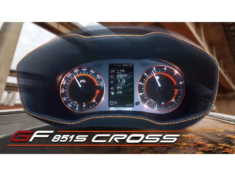 Электронная комбинация приборов Gamma GF 851S Cross на Лада Гранта, Гранта FL, Калина 2, Датсун