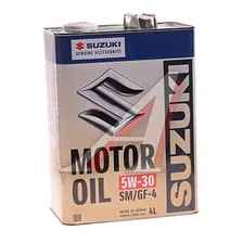 Масло моторное SM/GF-4 99M00-21R02004 синт.4л SAE5W30 SUZUKI