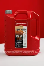 Масло моторное 5W30 4л, NIRO LV SP/SN PLUS, SN/RC/GF-5 (п/с) 19504 TOTACHI