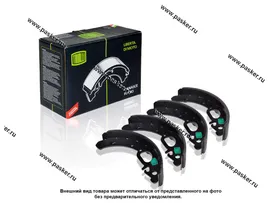 Колодки тормозные 1118 Калина 2170 Priora с ABS задние TRIALLI GF 239