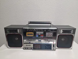 Sharp GF-780HD Stereo Kassettenrecorder in Silber Top Gerät 2 Jahre Garantie