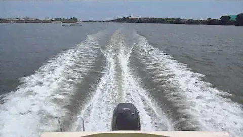 SUZUKI GF-21 4-stroke DF70 sea trial スズキ 船外機 試乗 中古艇