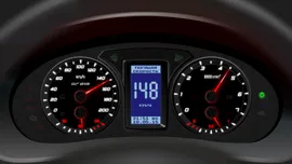 Комбинация приборов GF 819 Black LADA KALINA / PRIORA / 2110
