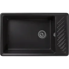 Мойка кухонная GranFest Quarz GF-ZL-51 черный