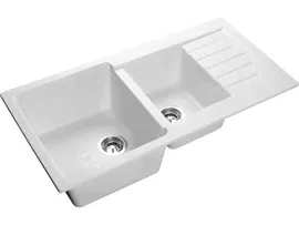 Кухонная мойка GranFest Practic GF-P980KL 429658 белая