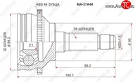 ШРУС SAT (наружный, ABS) Mazda 626 ( GF, GF,FW) - Cronos с доставкой в г. Москва