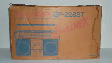 SHARP GF-228ST Stereo Radio Cassette Recorder