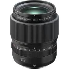 Fujifilm GF 80mm f/1.7 R WR Black