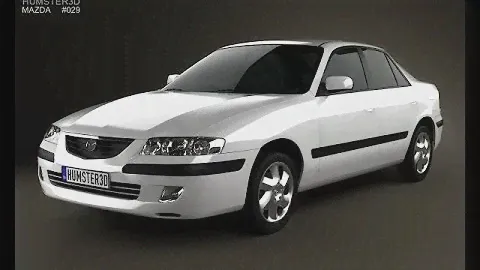 3D Model Mazda 626 GF sedan 1998 - 3D Model at 3DExport.com